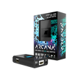 Adattatore eARC 8K HDfury Arcana 2 - vista frontale con display OLED