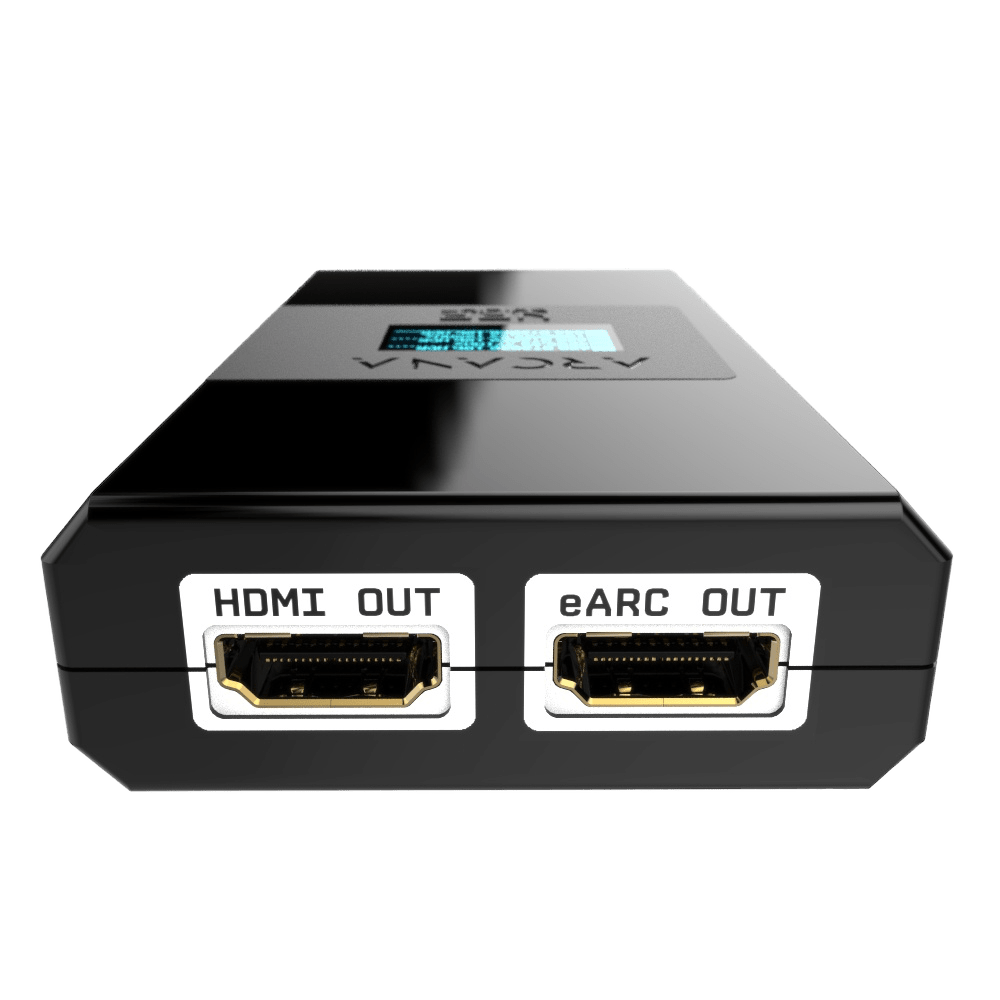 HDfury Arcana 2 con alimentatore e cavo USB inclusi nella confezione