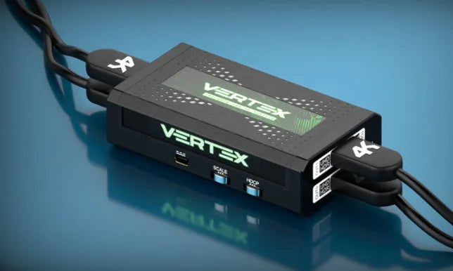 HDfury Vertex, matrice HDMI 2x2 con scaler e convertitore di formato integrati, collegata con cavi HDMI 4K
