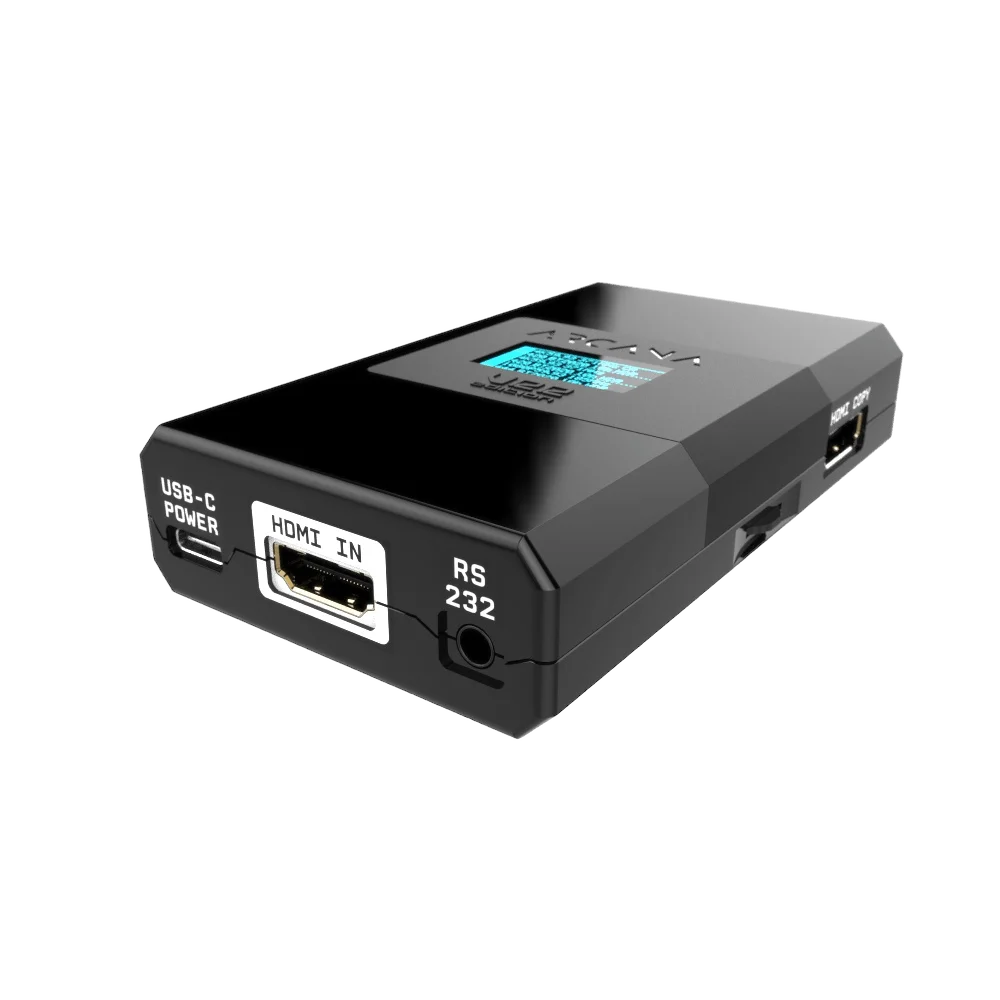 Configurazione HDfury Arcana 2 con proiettore e sintoamplificatore AV eARC