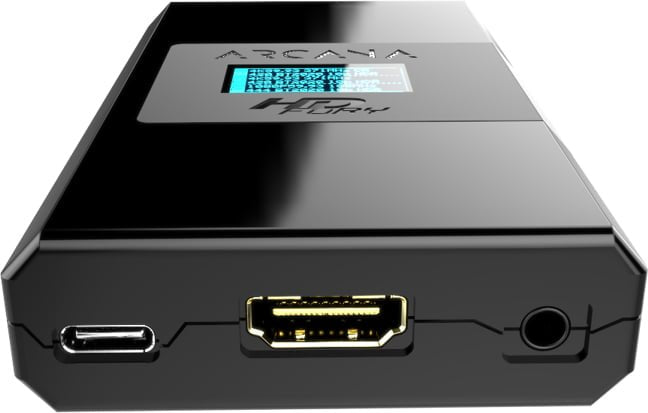 HDfury Arcana in un impianto home cinema con proiettore e Sonos Arc