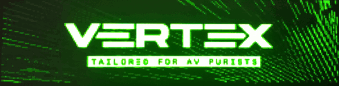 Schermata di avvio OLED dell'HDfury Vertex: Vertex, tailored for AV purists