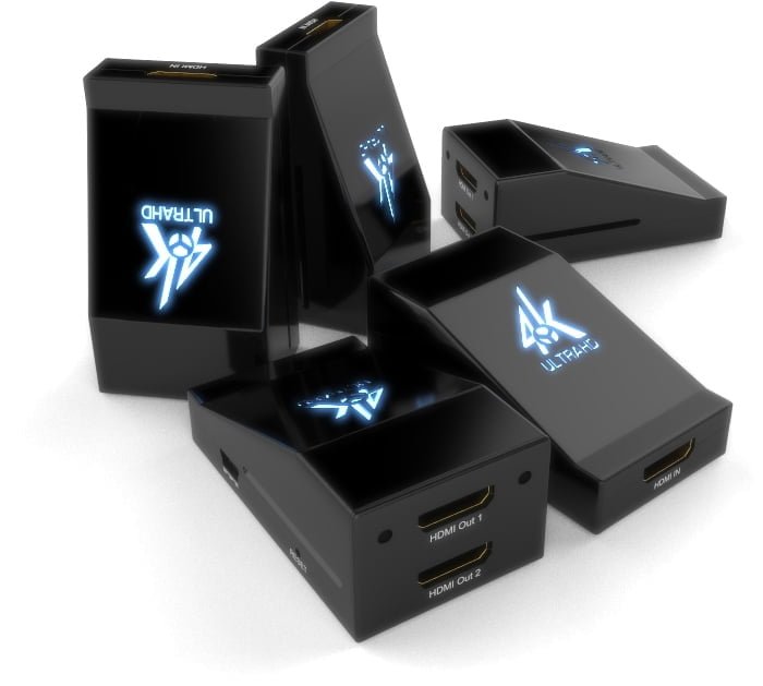 HDfury Splitter 4K UHD - Splitter HDMI 1 ingresso, 2 uscite