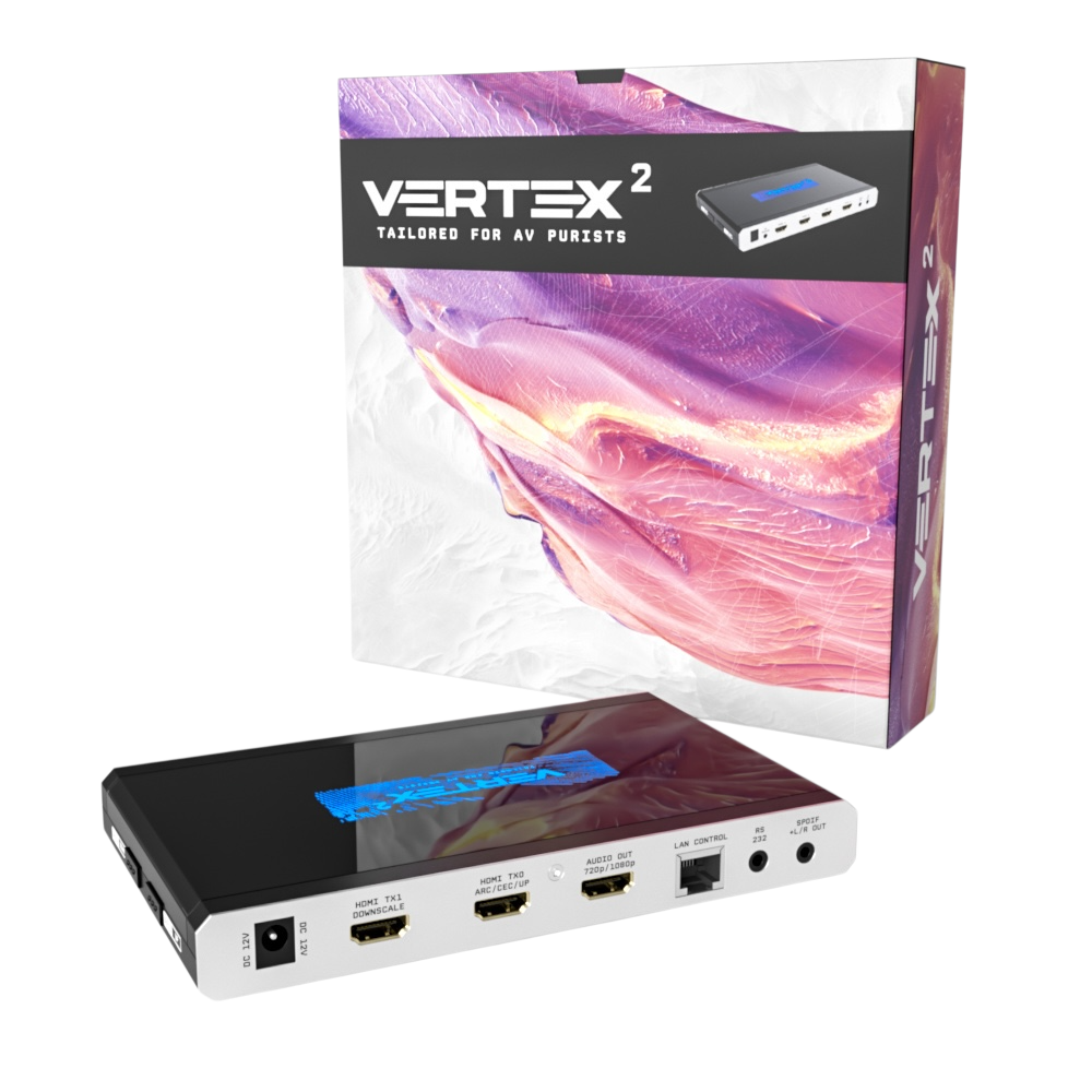 HDfury Vertex 2 — matrice HDMI 4x2, scaler ed estrattore eARC