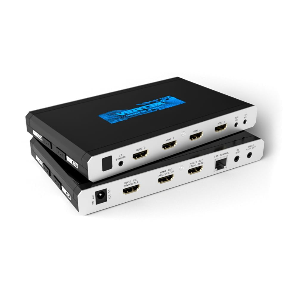 HDfury Vertex 2 vista frontale e posteriore